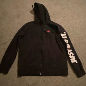 Nike black hoodie men’s medium